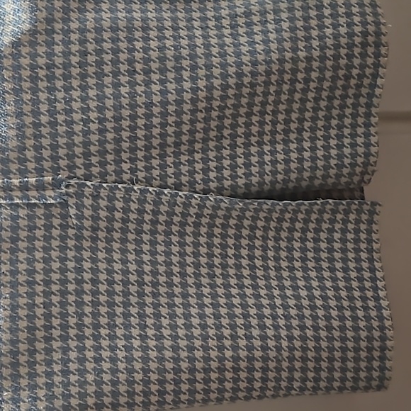 Blue Houndstooth coat - Picture 10 of 10